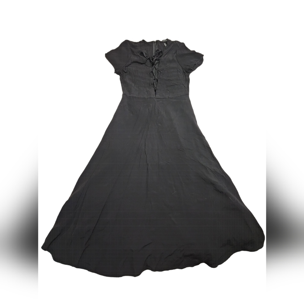 Forever 21 Lace Up Front Dress, Size M